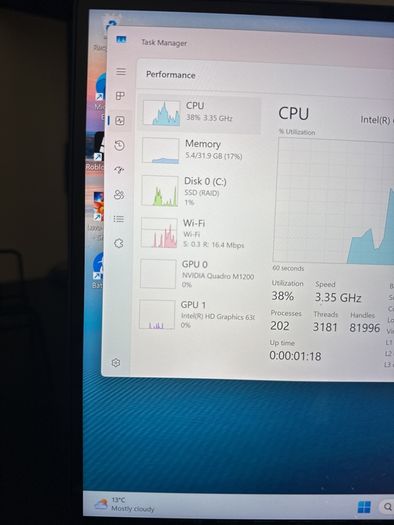 Dell 5520 precision i7 anniversary edition