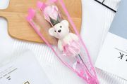 Single teddy bear rose ( Soap Flower)