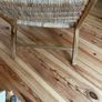Wooden woven lounge chair Image 4