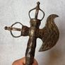 Kartika Phurba Axe Dagger - Patinated Bronze Image 2
