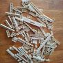 Selection of light tan Lego flat plates Image 4