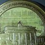WW2 Germany Gold plated proof XXL coin medal 110 grams Image 2