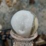 Druzy Agate Sphere Glass Cut Candle Stick Holder Display Decor Alter Image 3
