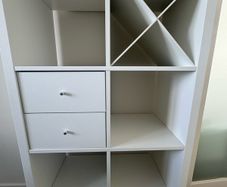 IKEA KALLAX Unit with Inserts