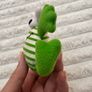 Vintage Rare Moose Smelly Bellys Spizza Spearmint Plush approx. 9.5 cm. Used Please see photos Image 5