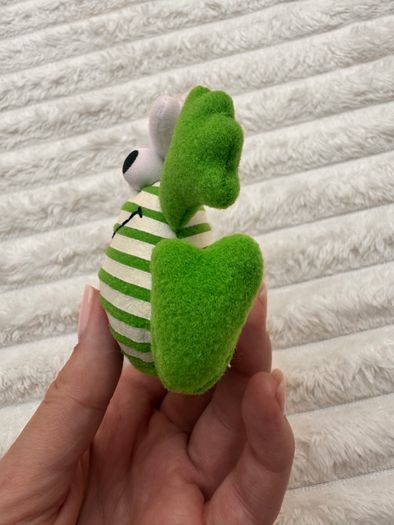 Vintage Rare Moose Smelly Bellys Spizza Spearmint Plush approx. 9.5 cm. Used Please see photos