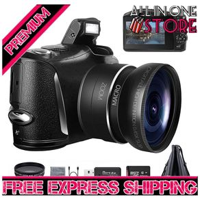 Camera 4K Ultra HD 48MP Camera Vlogging Camera with Wide Angle Lens Digital Zoom 16 x, 3.0 Inch Screen Compact (FREE SHIPPING)