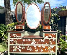 Vintage Solid Mahogany Dresser