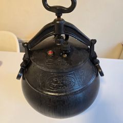 Original Afghan Cauldron Pressure Cooker Cast Iron