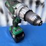 2 cordless 18V Hitachi drills, Hitachi light and 2 chargers Image 4