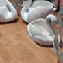 A Pair Of Vintage Ceramic Swans Image 6