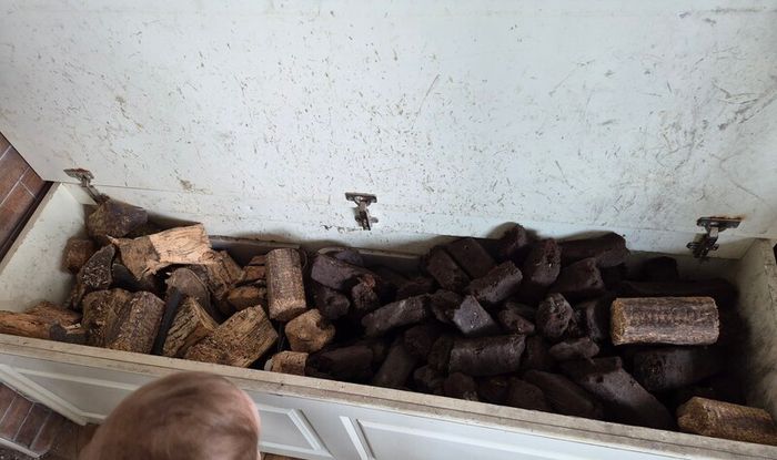 firewood box