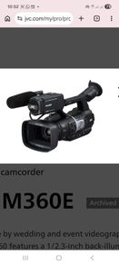 JVC JY-HM360E Pro Camcorder  Perfect for Weddings