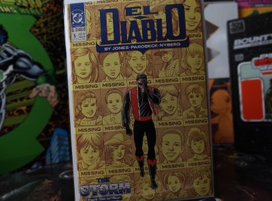 El Diablo ! Issue #5 ! The Storm ! Copper Age Comic from 1990 ! by DC Comics !