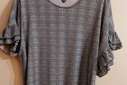 Elegant check Top