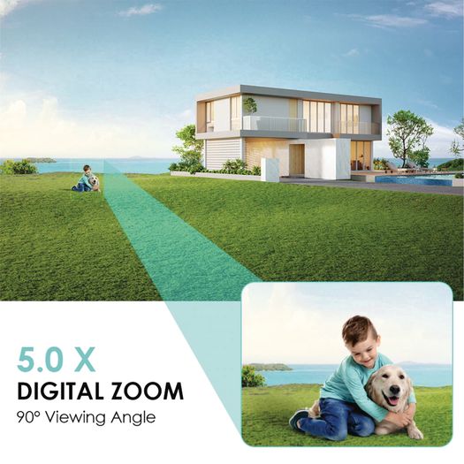 BESDER 5MP WIFI Outdoor Camera PTZ IP Speed Dome CCTV Security Calving System