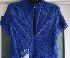Little Mistress royal blue dress Sz 12 - Bnwt Rrp 85