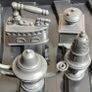 selection of seven pewter ornaments Image 2