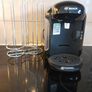 Bosch TASSIMO Coffee Machine (Black) + Chrome Pod Holder & Cleaning Disc Image 6