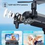 Mini Drone for Kids with 720P HD FPV Camera, Foldable RC Quarcopter for Boys Girls with Altitude Hold, Headless Mode, One Key Start, Tap Fly, Speed Adjustment, 3D Flips, 2 Modular Batteries (FREE POSTAGE) Image 6