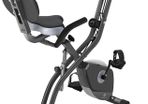 Exercise Bike with 10-Level Adjustable Magnetic Resistance | Upright and Recumbent Foldable Stationary Bike is The Perfect Workout Bike for Home Use for Men, Women (FREE POSTAGE)
