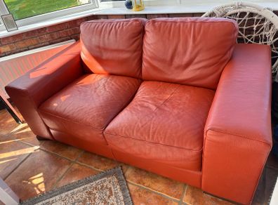 Leather sofa