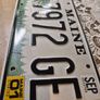 Vintage License Plate Image 2