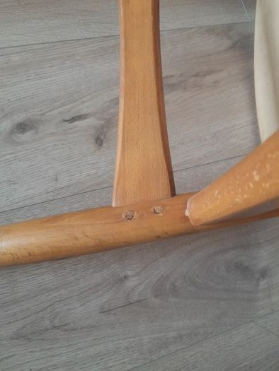 Mid Century Danish Hyllinge Mobler Beech Occasional round table