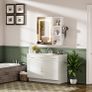 Bathroom Wall Cabinet with Mirror, Anti-Fog Mirror Storage Cupboard Organiser Unit with 3 Color Adjustable LED Light Hair Dryer Holder for Bathroom Home Image 9