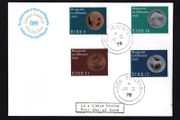 1978 Ireland 50th Anniversary of Ireland's First Coinage in 1928 Commemorative Stamps First Day Cover (FDC) with Dun Dealgan (Dundalk) steele cancel