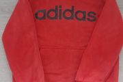 ADIDAS red hoody top