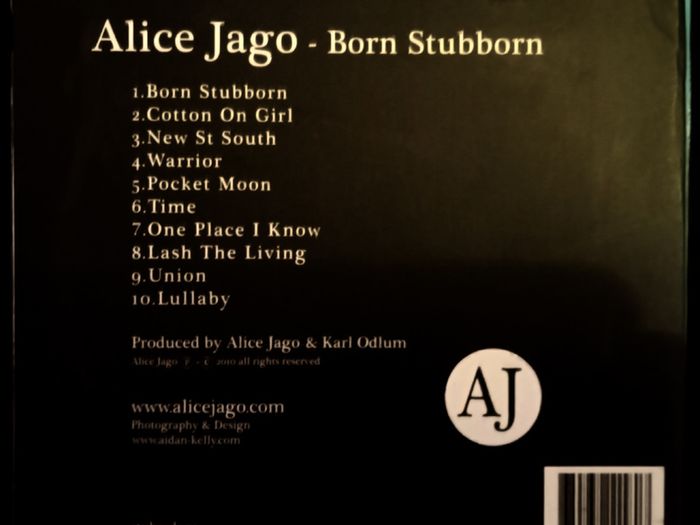 Alice Jago - Born Stubborn (2010) [CD]