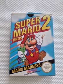 Super Mario Bros 2 Nes Nintendo Arcade Retro Games Original