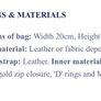 Ladies Pink Leather Meg Bee London Bag Image 3