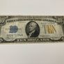 1934 A 10 Dollars Silver certificate Yellow Seal Rare Image 2