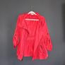 French Connection Red Asymmetrical Zip Hooded Jacket  EU 38 UK 10) Image 4