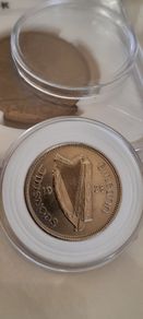 1928 Ireland Proof 6d High grade coin