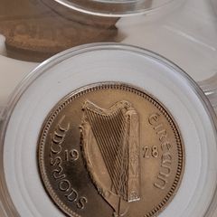 1928 Ireland Proof 6d High grade coin