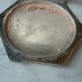 Vintage Art Deco Style Sterling Silver Compact. Turner & Simpson Birmingham 1954 Hexagonal Image 5