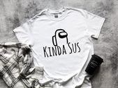 Among Us Shirt  Among Us Character T-Shirt Gamer Shirt Look Kinda Sus Impostor Shirt Kids Gaming Christmas Gift