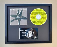 REM Peter Buck autograph