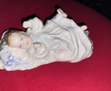 Baby Royal Doulton New Baby Porcelain Hand painted