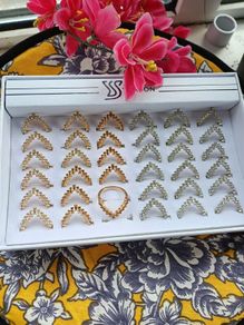 Rhinestone rings