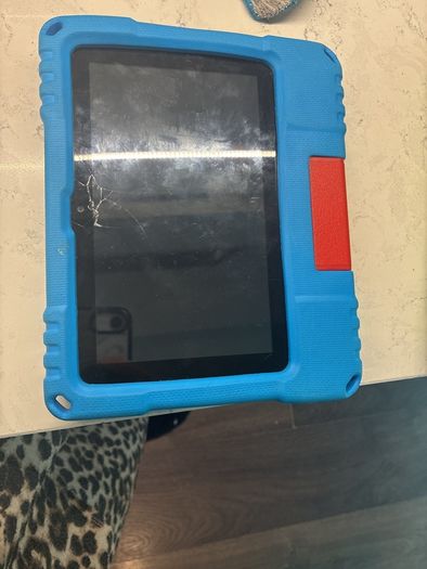 Two Amazon tablets