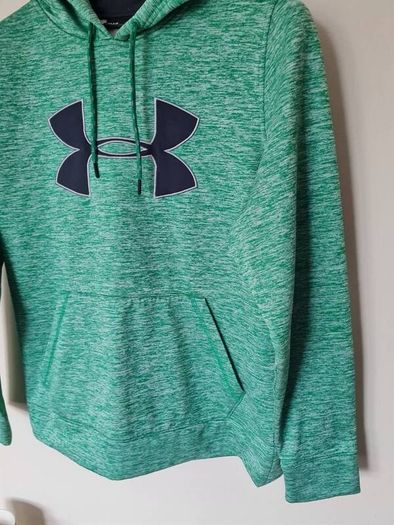 Under armour x storm hoodie Size small-medium green in like new condition