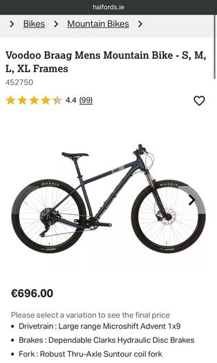 Mountain bike