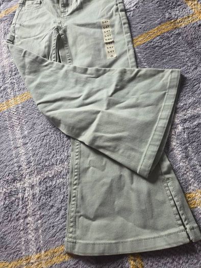 5-6years, With Tags Green Kick Flare Jeans