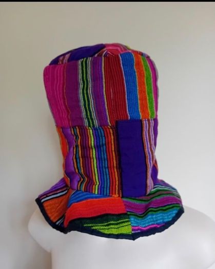 Mad Hatter colourful hat