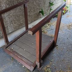 FREE Outdoor wooden ramp