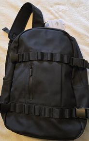 Black backpack. New with tags